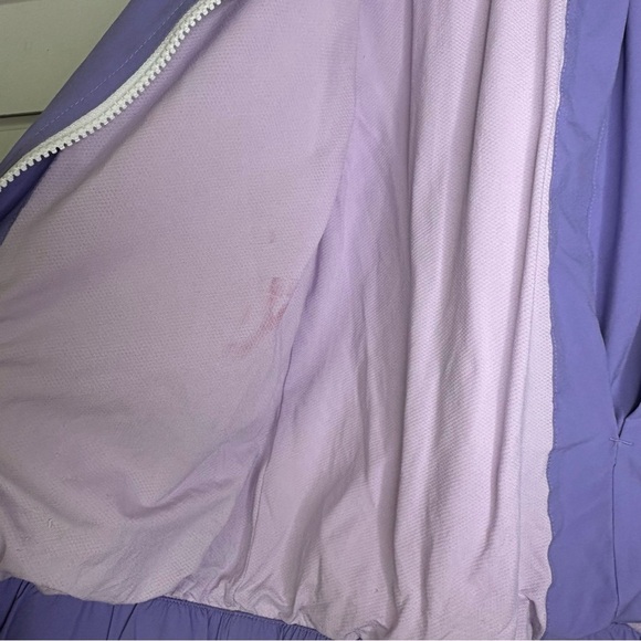 3/$30 Ivivva Girls 14 Purple Street Studio Jacket Zip Up Hooded Hoodie Run Coat - Picture 7 of 7